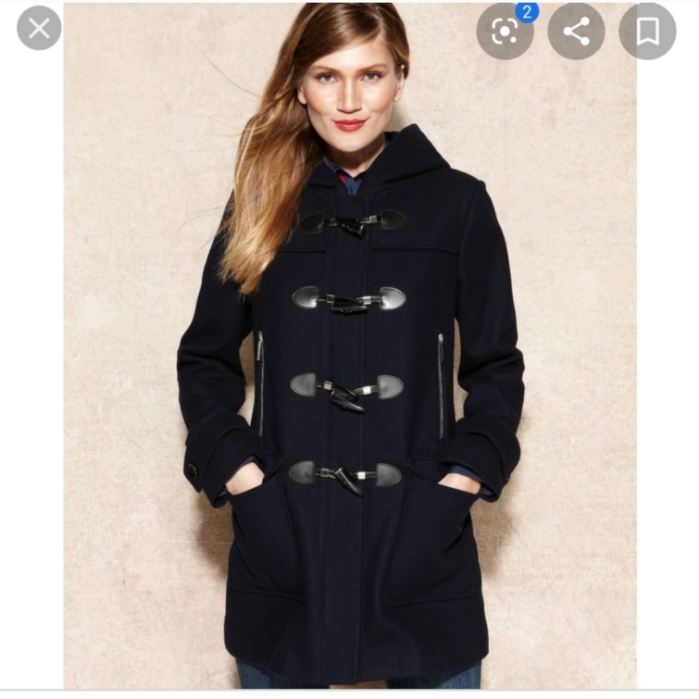 Michael Kors toggle front duffle coat